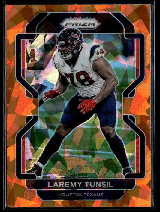 2021 Panini Prizm #34 Laremy Tunsil Orange Ice  Krazy King Collectibles LLC   