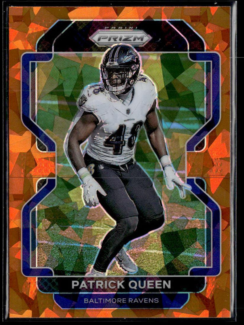 2021 Panini Prizm #285 Patrick Queen Orange Ice  Krazy King Collectibles LLC   