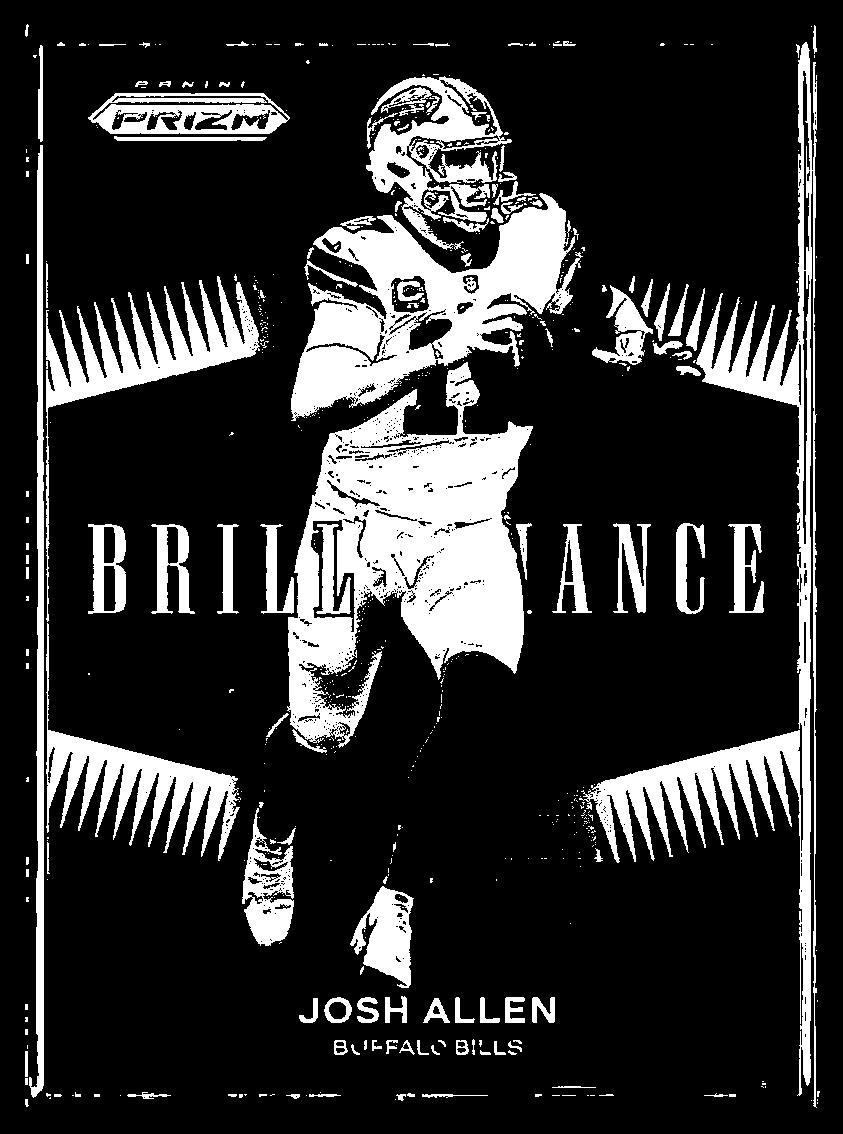 2021 Panini Prizm #B-2 Josh Allen Brilliance Team - Hands on hips - Boston PL  Krazy King Collectibles LLC   