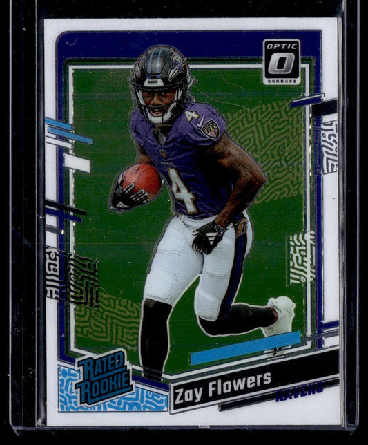 2023 Donruss Optic #210 Zay Flowers  Krazy King Collectibles LLC   