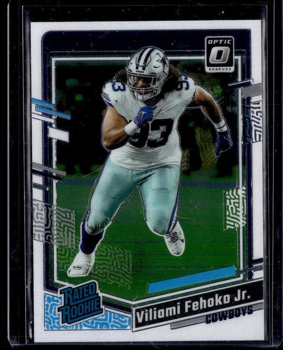 2023 Donruss Optic #229 Viliami Fehoko Jr.  Krazy King Collectibles LLC   