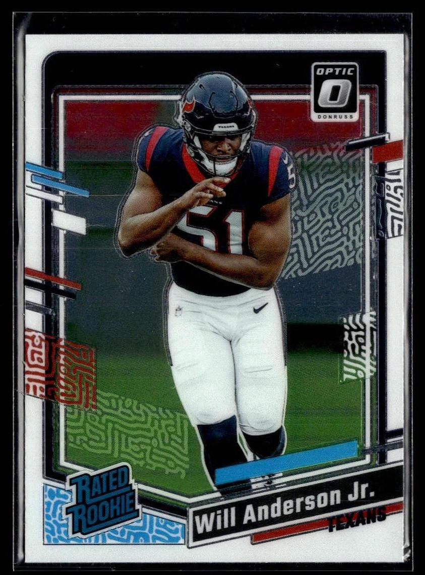 2023 Donruss Optic #246 Will Anderson Jr.  Krazy King Collectibles LLC   