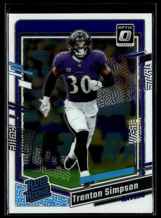 2023 Donruss Optic #209 Trenton Simpson  Krazy King Collectibles LLC   