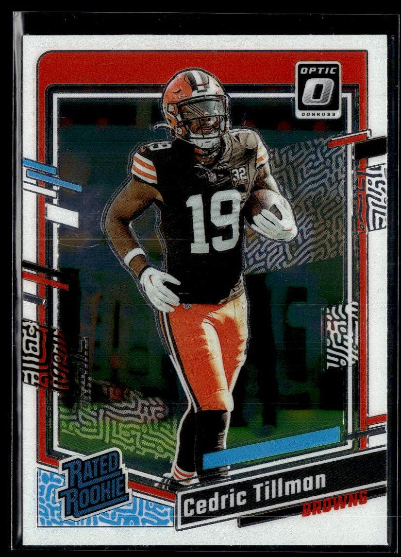 2023 Donruss Optic #224 Cedric Tillman  Krazy King Collectibles LLC   