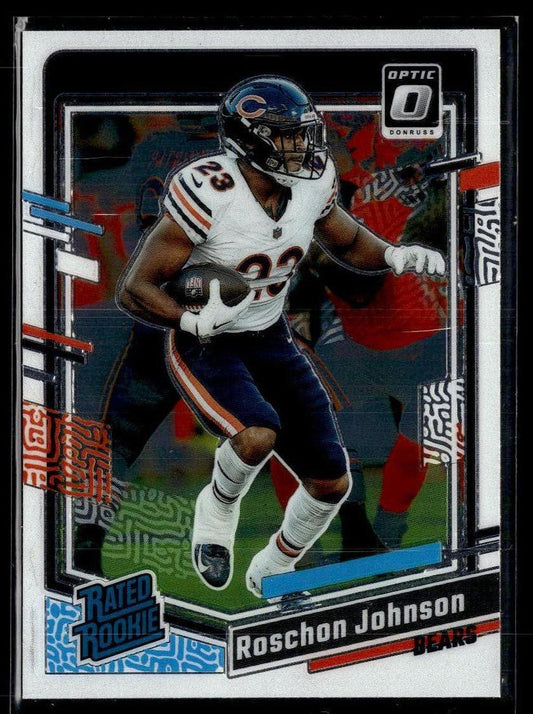 2023 Donruss Optic #217 Roschon Johnson  Krazy King Collectibles LLC   