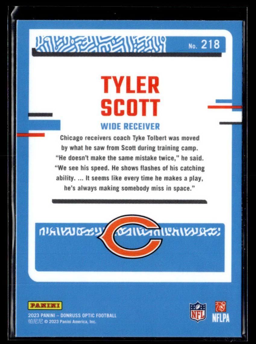 2023 Donruss Optic #218 Tyler Scott  Krazy King Collectibles LLC   