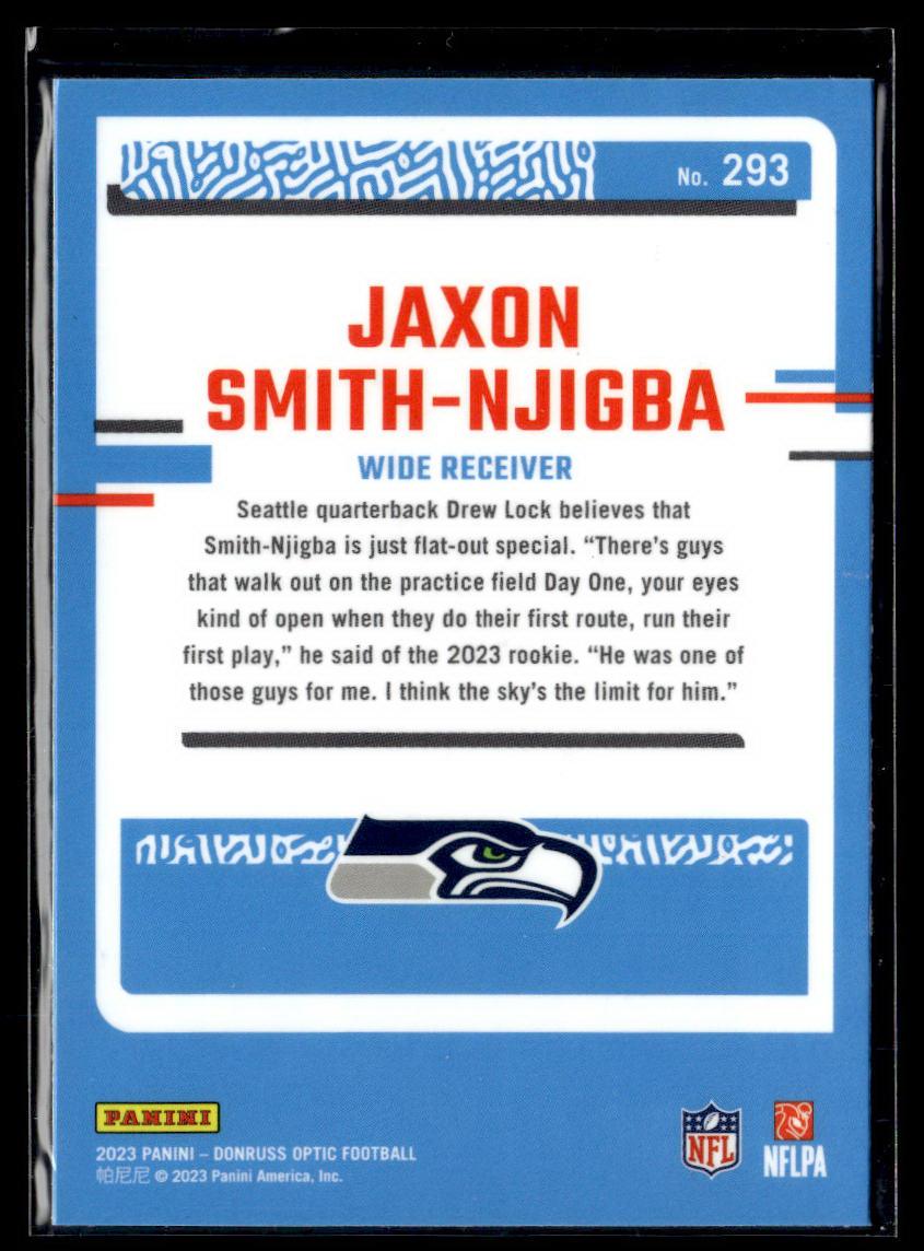 2023 Donruss Optic #293 Jaxon Smith-Njigba  Krazy King Collectibles LLC   