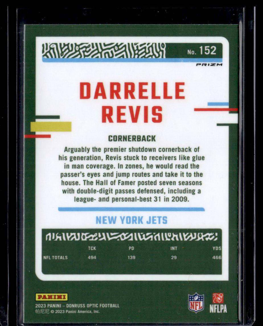 2023 Donruss Optic #152 Darrelle Revis Holo  Krazy King Collectibles LLC   