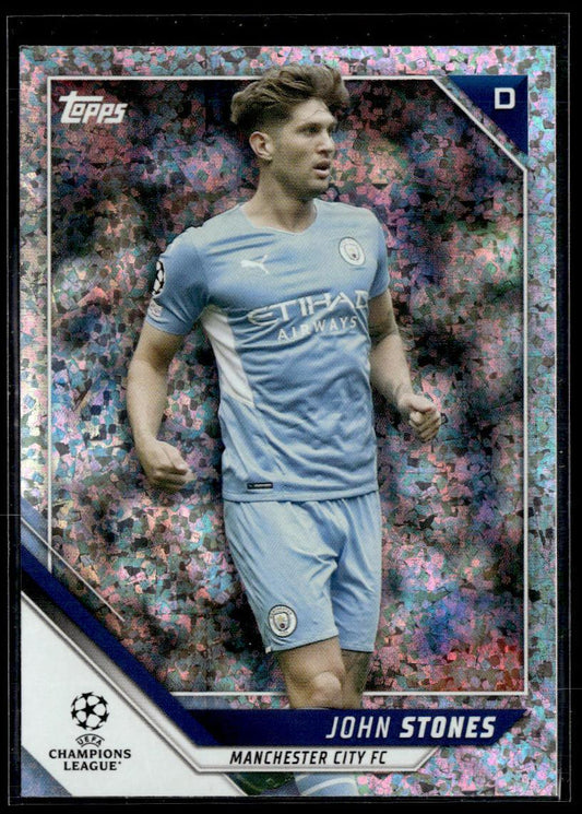 2022-23 Topps UEFA Champions League John Stones-Crystal  Krazy King Collectibles LLC   