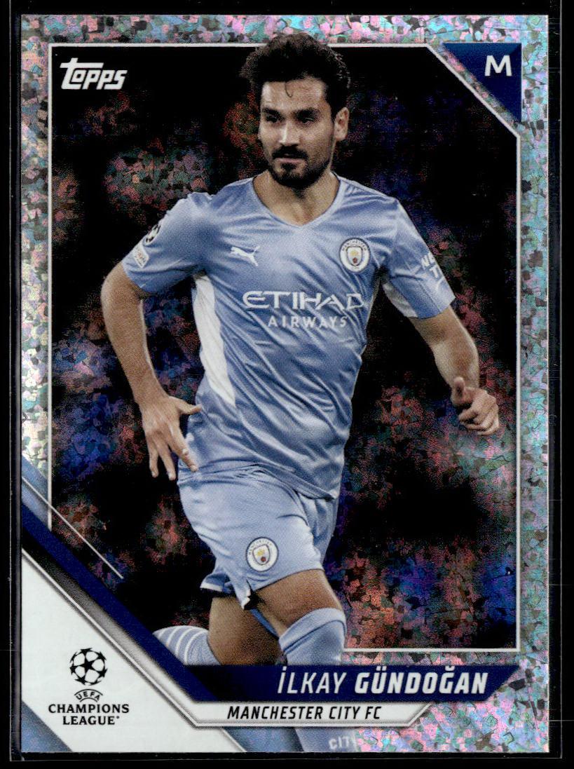 2021-22 Topps UEFA Champions League #114 İlkay Gündoğan Sparkle Foil  Krazy King Collectibles LLC   