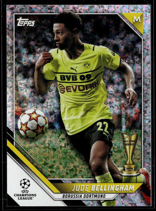 2021-22 Topps UEFA Champions League #14 Jude Bellingham Sparkle Foil  Krazy King Collectibles LLC   