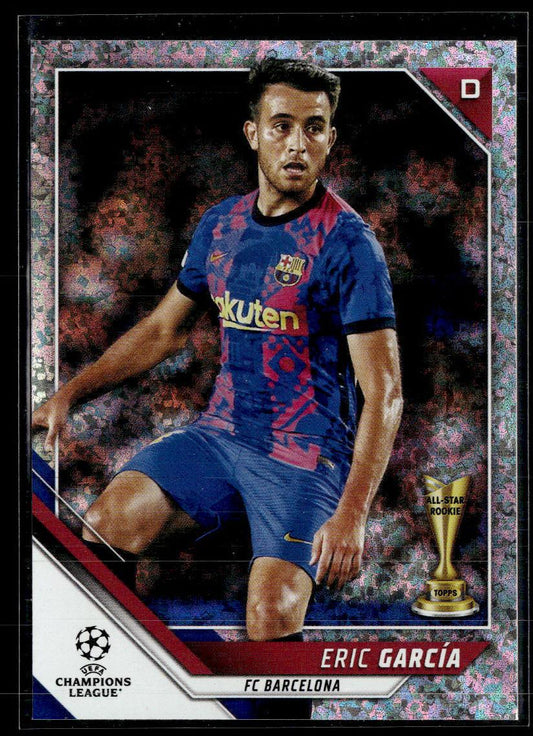 2021-22 Topps UEFA Champions League #96 Eric García Sparkle Foil  Krazy King Collectibles LLC   