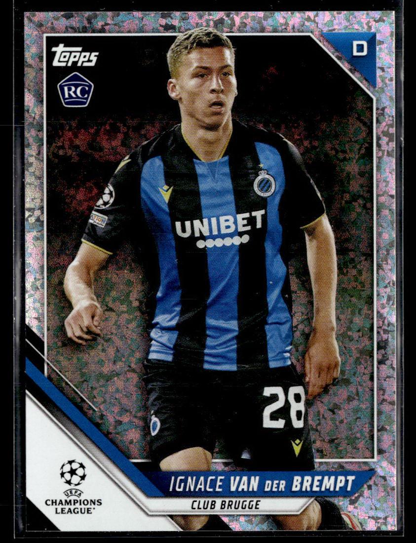 2021-22 Topps UEFA Champions League #193 Ignace Van der Brempt Sparkle Foil  Krazy King Collectibles LLC   