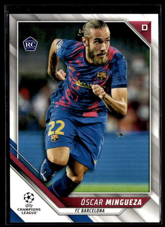 2021-22 Topps UEFA Champions League #41 Óscar Mingueza  Krazy King Collectibles LLC   