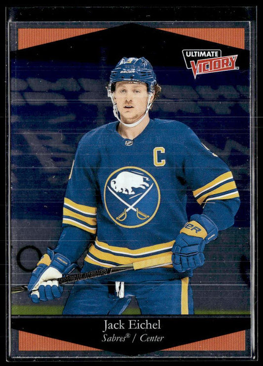 2020-21 Upper Deck #UV-2 Jack Eichel Ultimate Victory  Krazy King Collectibles LLC   