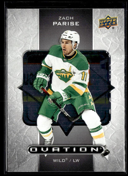 2020-21 Upper Deck #O-12 Zach Parise Ovation  Krazy King Collectibles LLC   