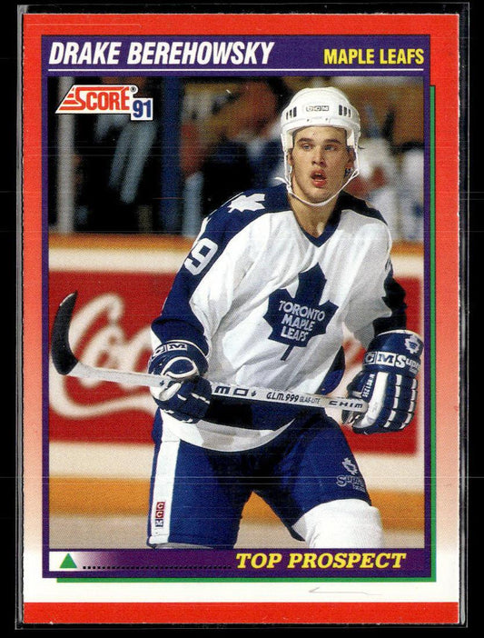 1991-92 Score Canadian English #275 Drake Berehowsky  Krazy King Collectibles LLC   