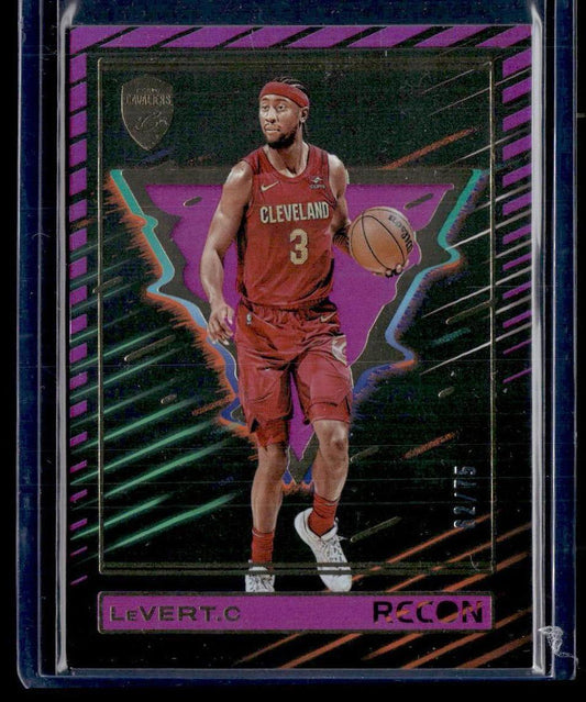 2023-24 Panini Recon #153 Caris LeVert Holo Purple #/75  Krazy King Collectibles LLC   