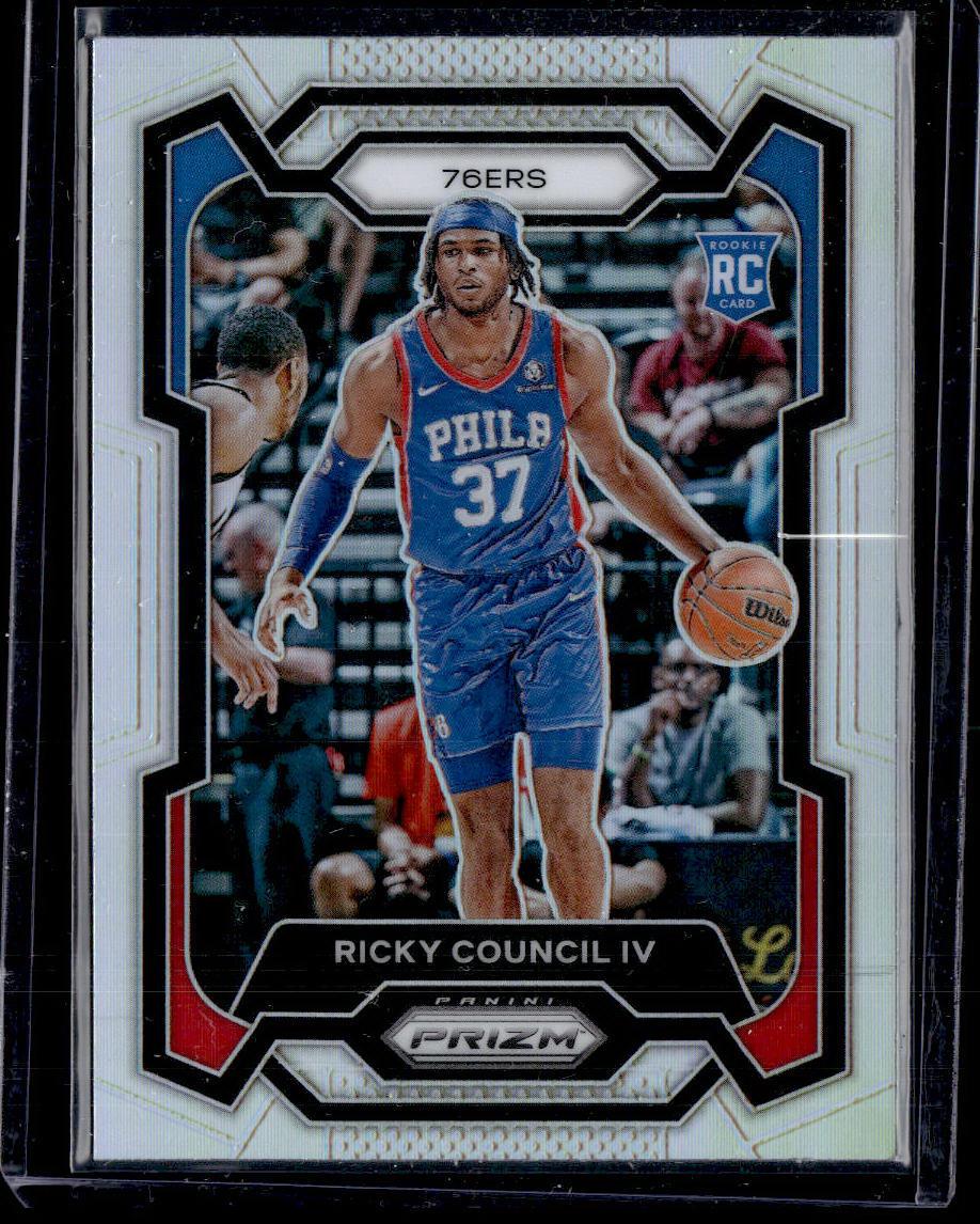 2023-24 Panini Prizm #294 Ricky Council IV Prizms Silver  Krazy King Collectibles LLC   