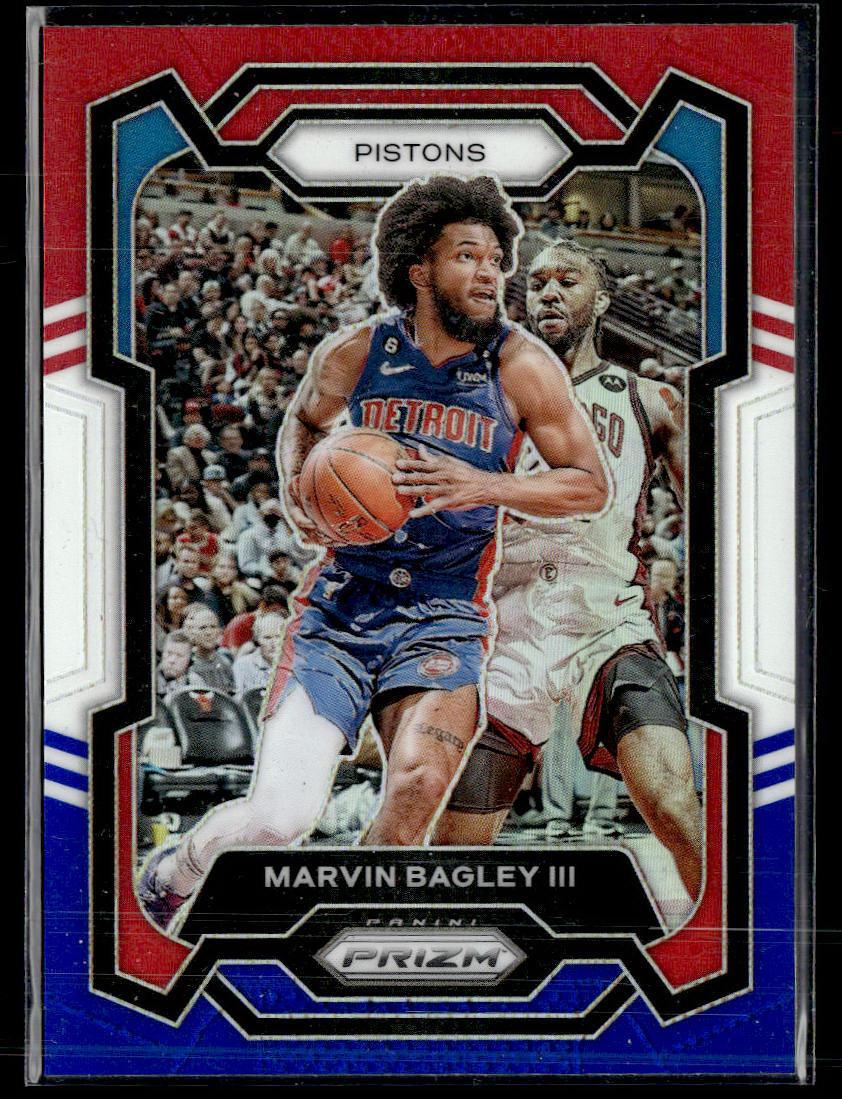 2023-24 Panini Prizm #234 Marvin Bagley III Prizms Red White and Blue  Krazy King Collectibles LLC   