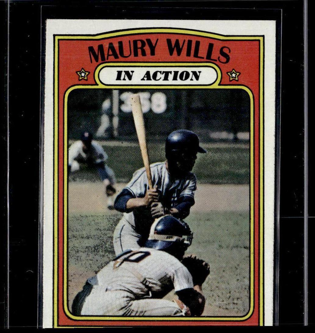 1972 Topps #438 Maury Wills  Krazy King Collectibles LLC   