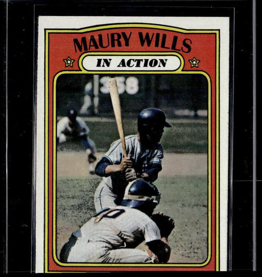 1972 Topps #438 Maury Wills  Krazy King Collectibles LLC   