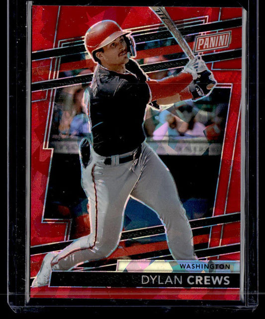 2024 Panini VIP National Gold Dylan Crews 70/149 Red Cracked Ice  Krazy King Collectibles LLC   