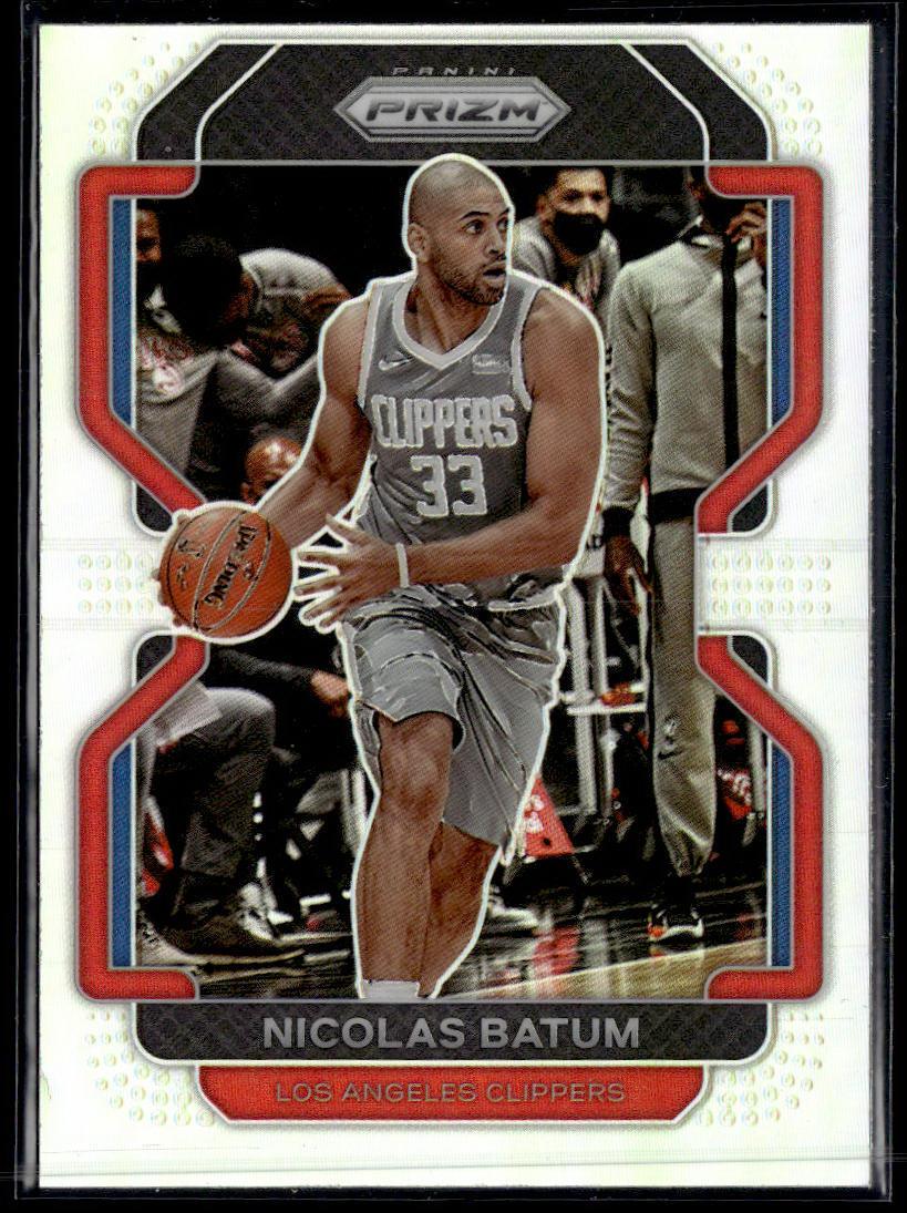 2021-22 Panini Prizm #200 Nicolas Batum Silver  Krazy King Collectibles LLC   