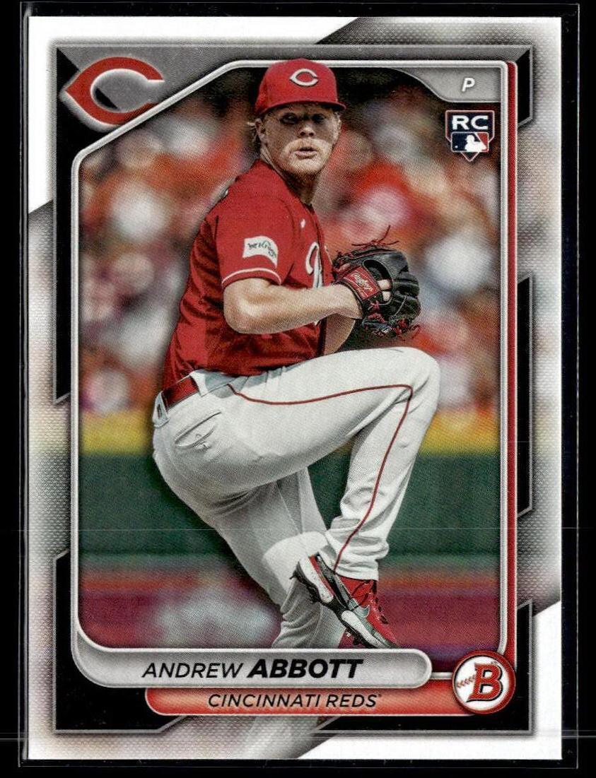 2024 Bowman #70 Andrew Abbott  Krazy King Collectibles LLC   