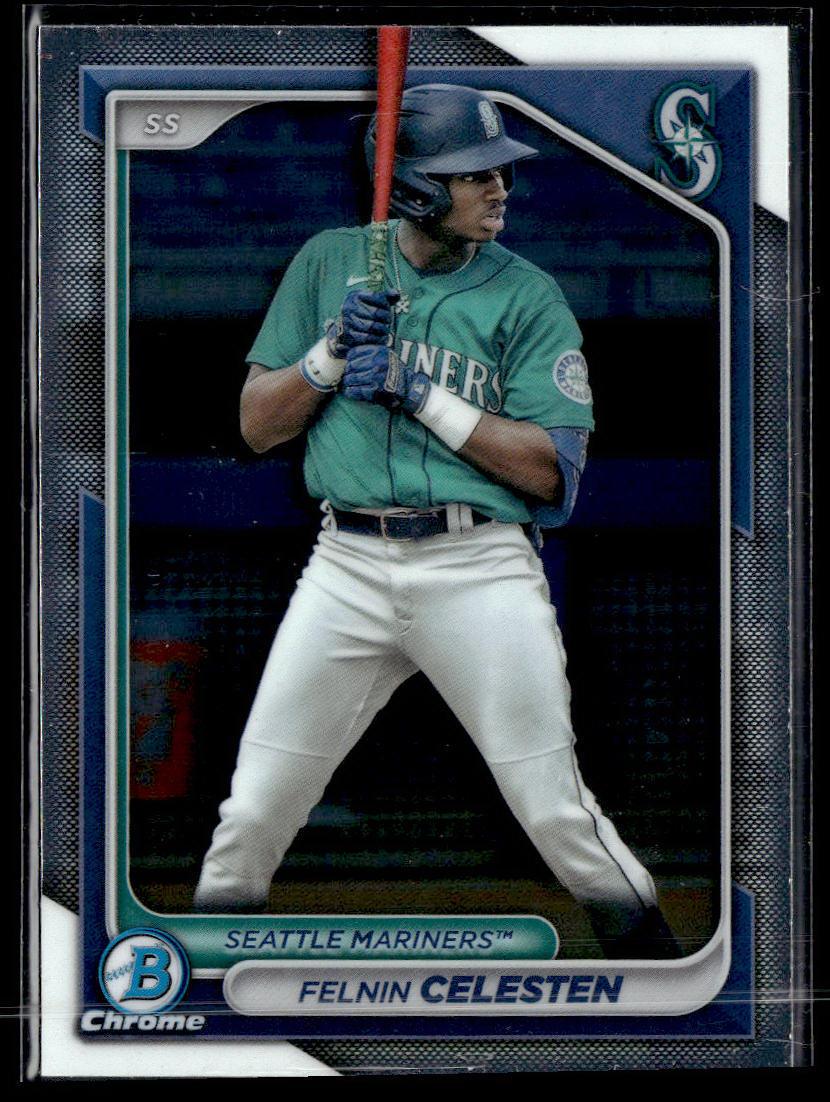 2024 Bowman - Chrome Prospects #BCP-94 Felnin Celesten Chrome Prospects  Krazy King Collectibles LLC   