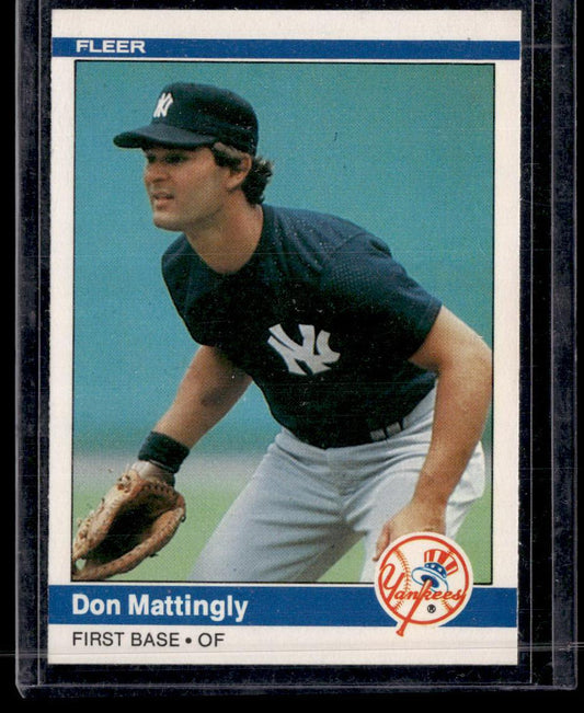 1984 Fleer #131 Don Mattingly  Krazy King Collectibles LLC   