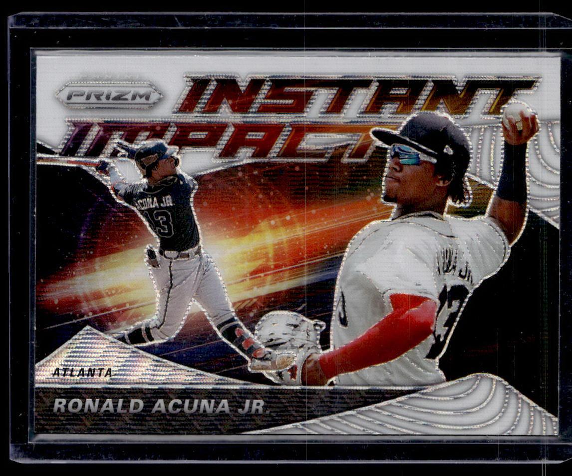 2020 Panini Prizm #II-1 Ronald Acuna Jr. Instant Impact White Wave Prizm  Krazy King Collectibles LLC   