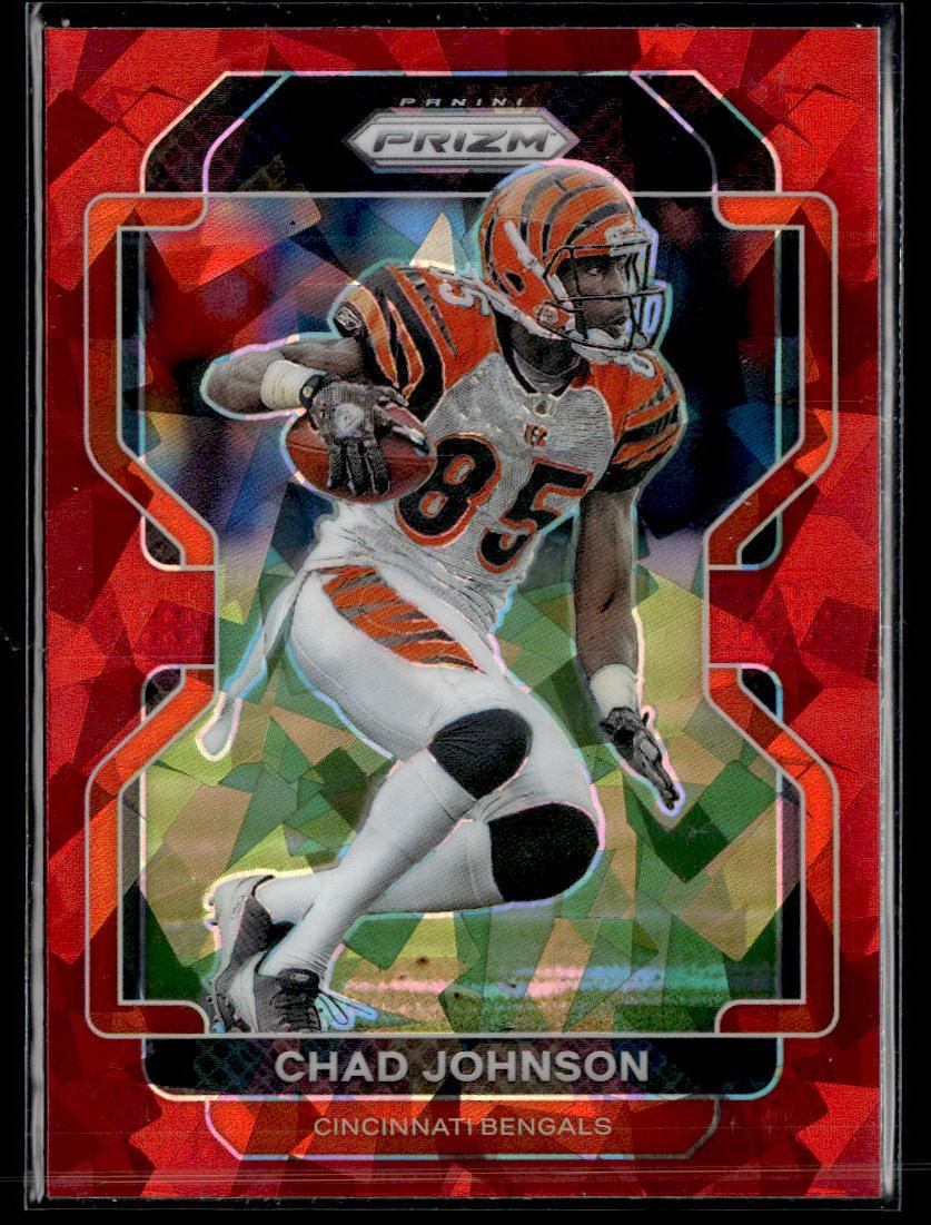 2021 Panini Prizm #278 Chad Johnson Red Ice  Krazy King Collectibles LLC   