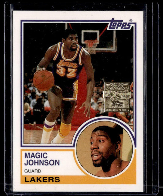 2000-01 Topps #MJ1 Magic Johnson Cards That Never Were  Krazy King Collectibles LLC   