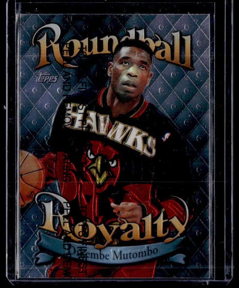 1998-99 Topps #R14 Dikembe Mutombo Roundball Royalty  Krazy King Collectibles LLC   