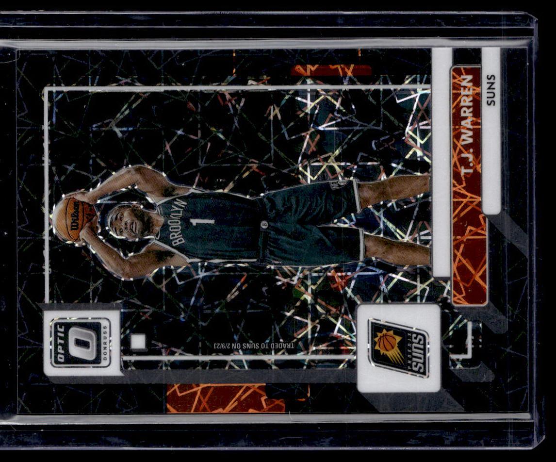 2022-23 Donruss Optic #34 T.J. Warren Black Velocity #/39  Krazy King Collectibles LLC   