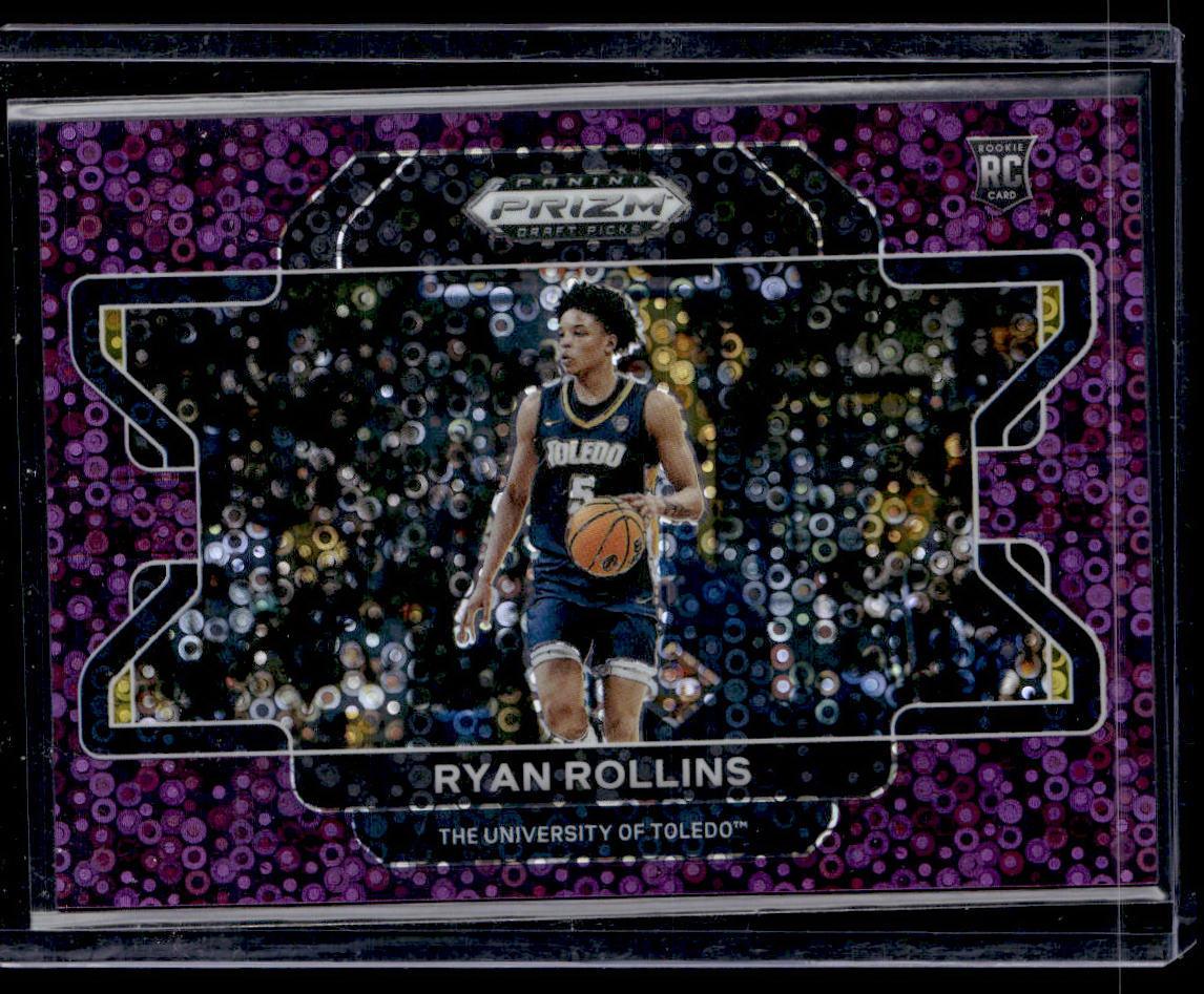 2022 Panini Prizm Draft Picks #86 Ryan Rollins Purple Circles Red Border #/50  Krazy King Collectibles LLC   