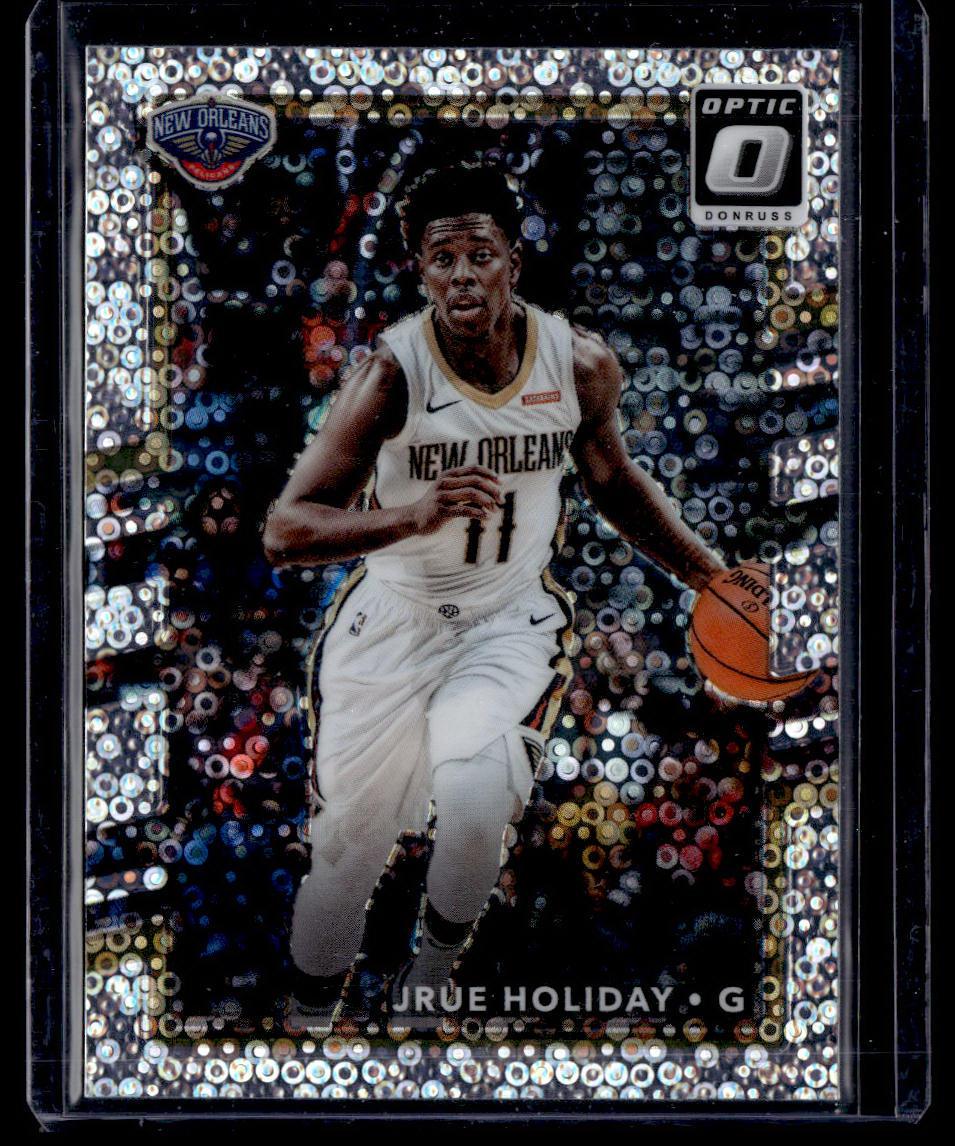 2017-18 Donruss Optic #93 Jrue Holiday Fast Break Holo  Krazy King Collectibles LLC   