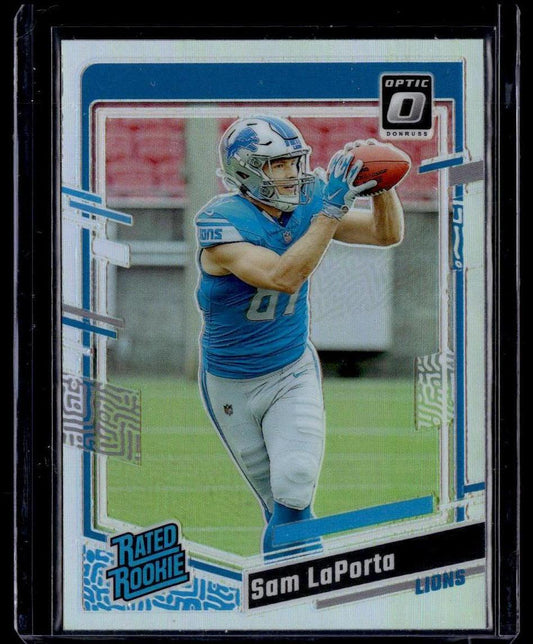 2023 Donruss Optic #237 Sam LaPorta Holo  Krazy King Collectibles LLC   