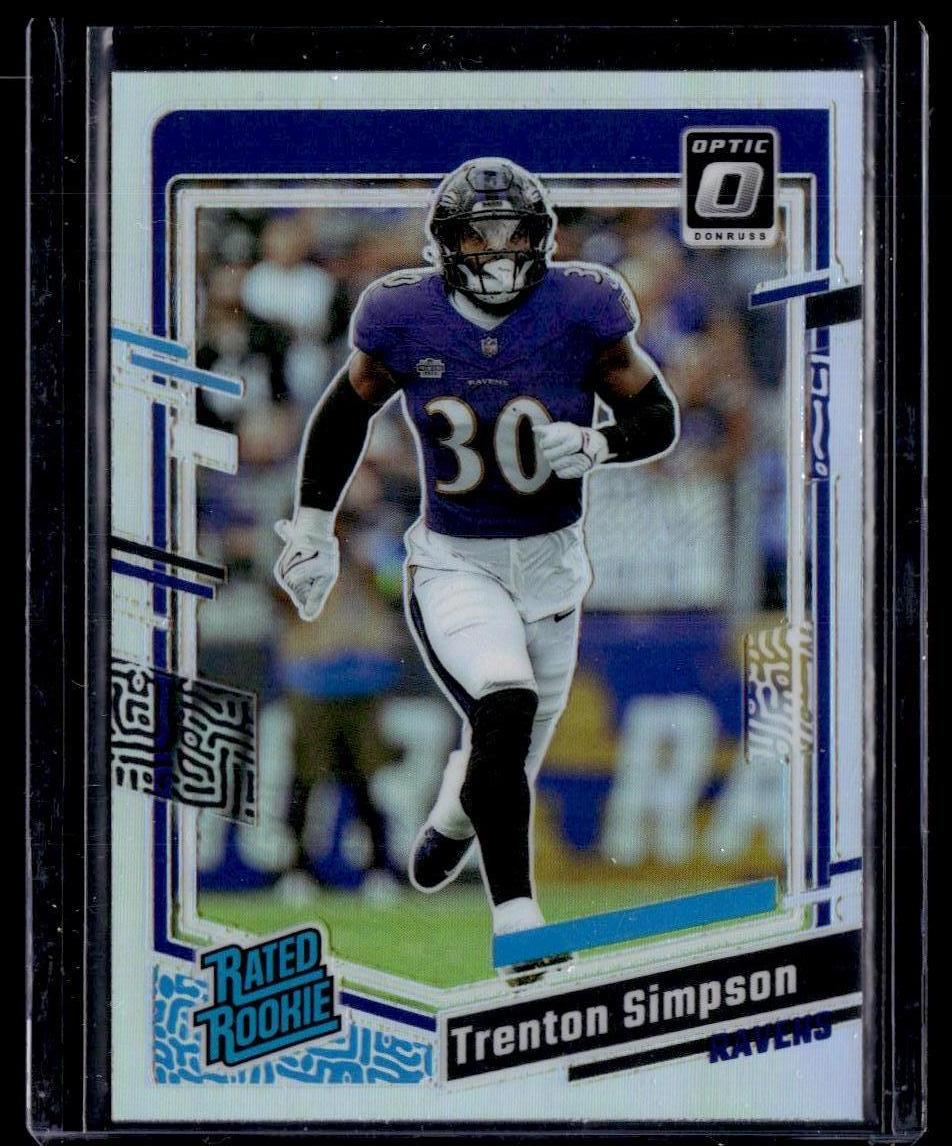 2023 Donruss Optic #209 Trenton Simpson Holo  Krazy King Collectibles LLC   