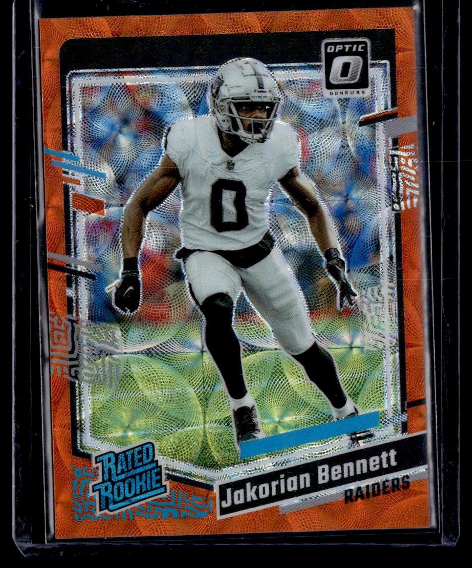 2023 Donruss Optic #259 Jakorian Bennett Orange Scope #/79  Krazy King Collectibles LLC   