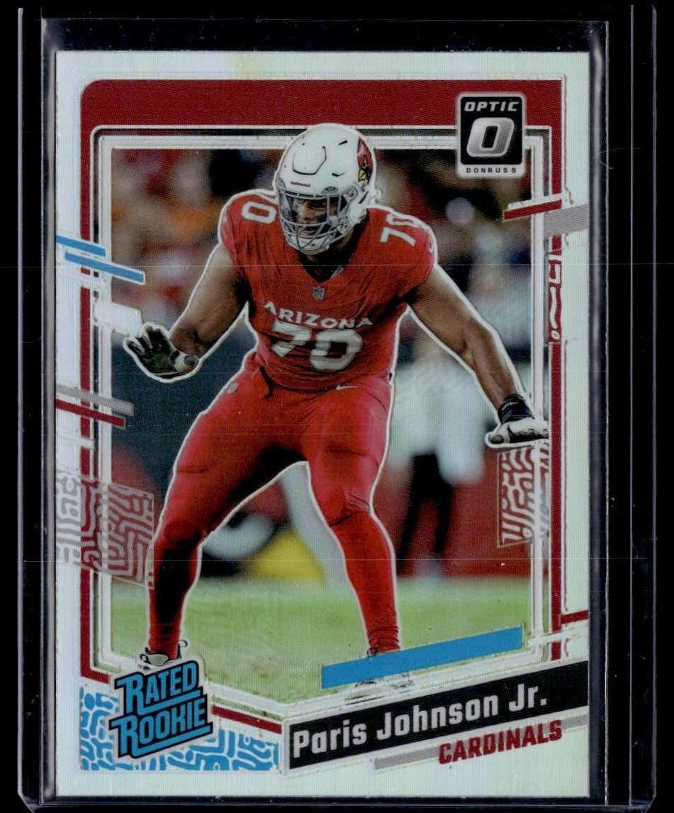 2023 Donruss Optic #205 Paris Johnson Jr. Holo  Krazy King Collectibles LLC   