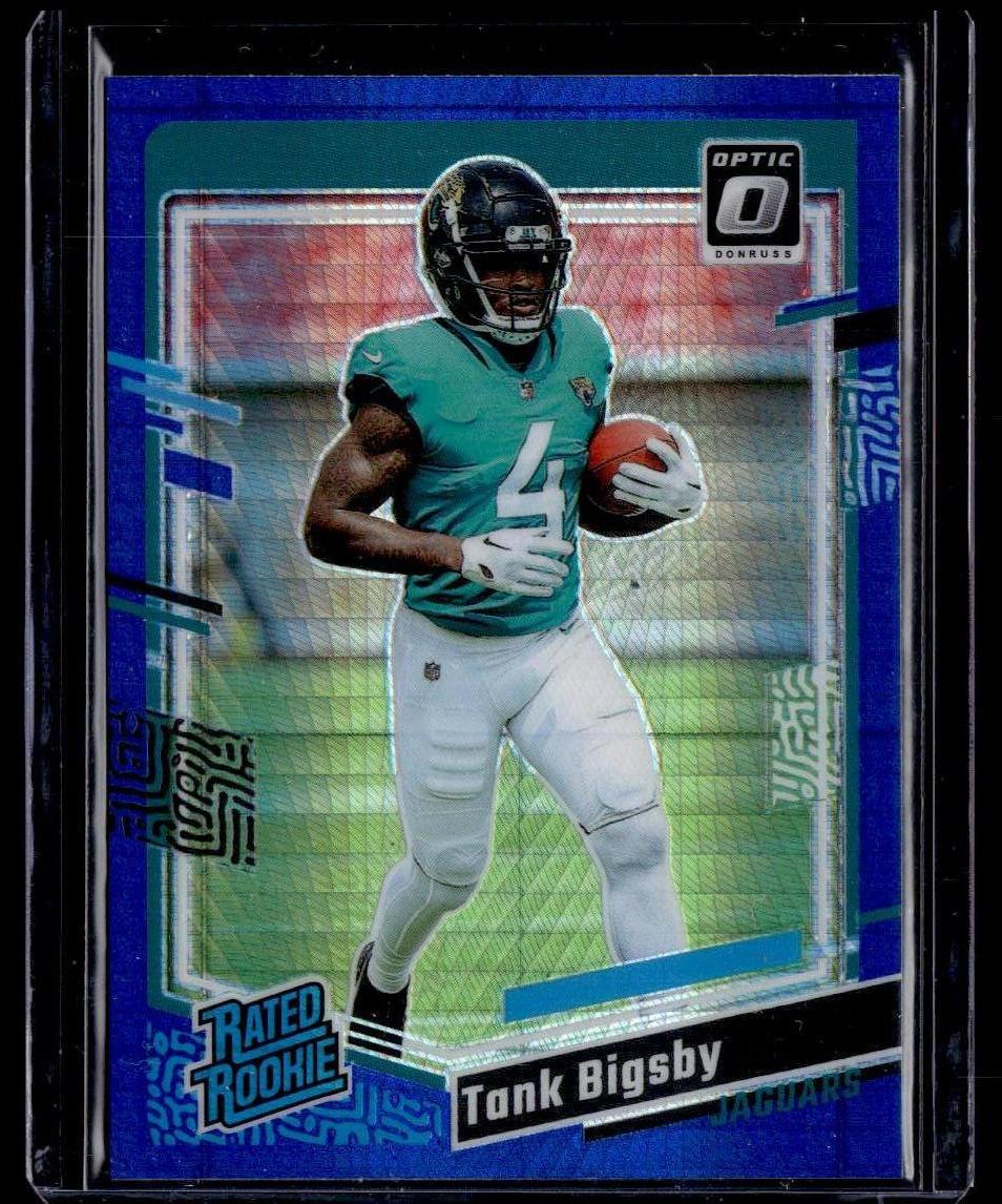 2023 Donruss Optic #252 Tank Bigsby Blue Hyper  Krazy King Collectibles LLC   