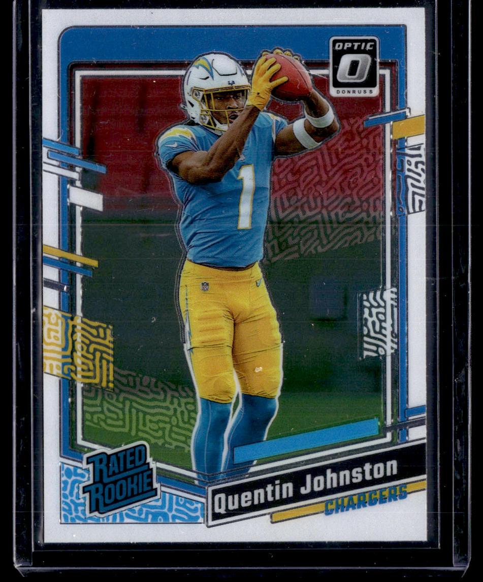 2023 Donruss Optic #265 Quentin Johnston  Krazy King Collectibles LLC   