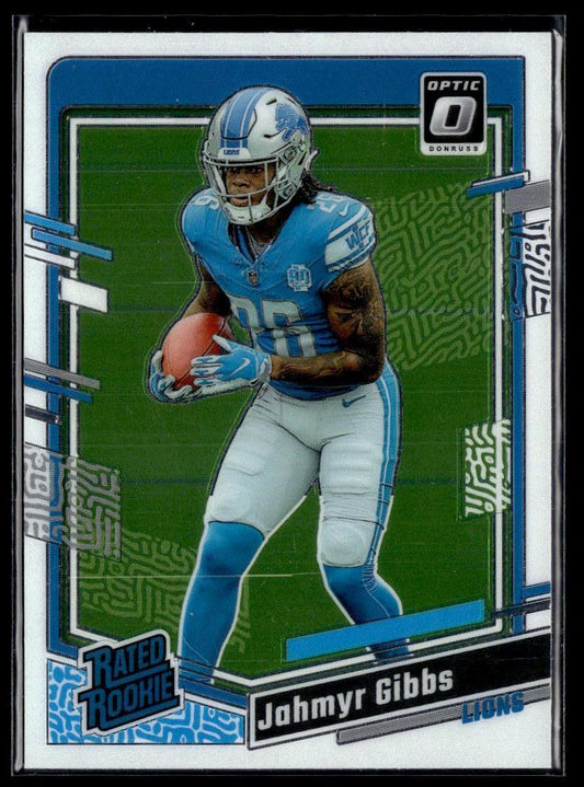 2023 Donruss Optic #236 Jahmyr Gibbs  Krazy King Collectibles LLC   