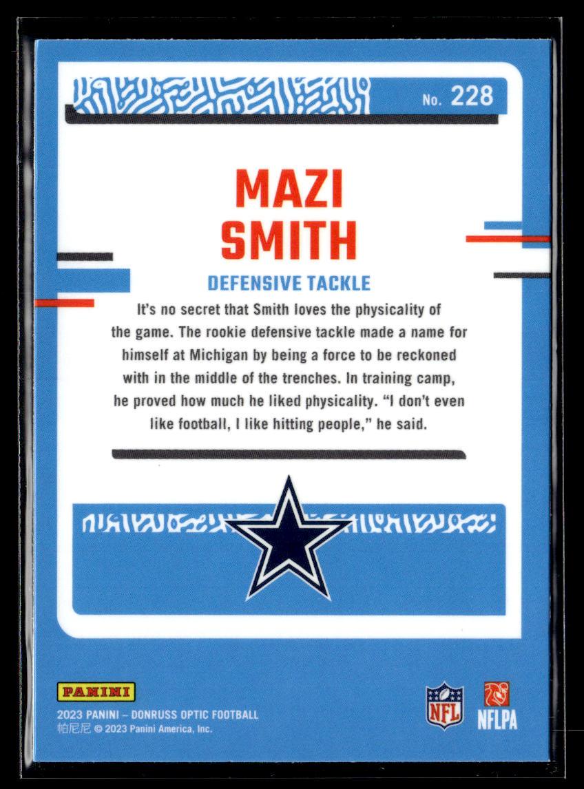 2023 Donruss Optic #228 Mazi Smith  Krazy King Collectibles LLC   