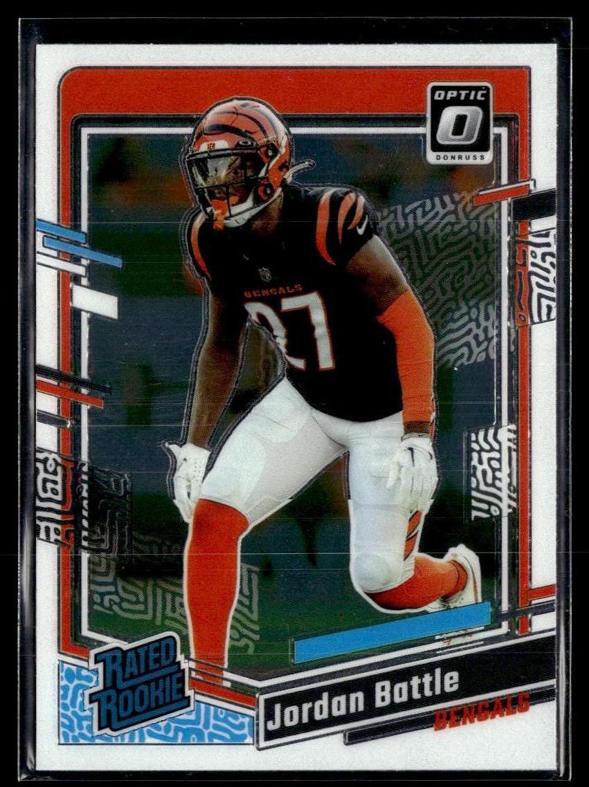 2023 Donruss Optic #221 Jordan Battle  Krazy King Collectibles LLC   