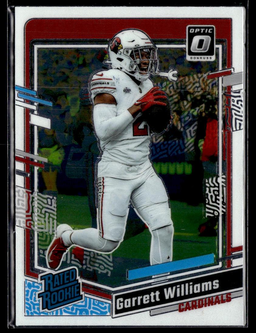 2023 Donruss Optic #203 Garrett Williams  Krazy King Collectibles LLC   