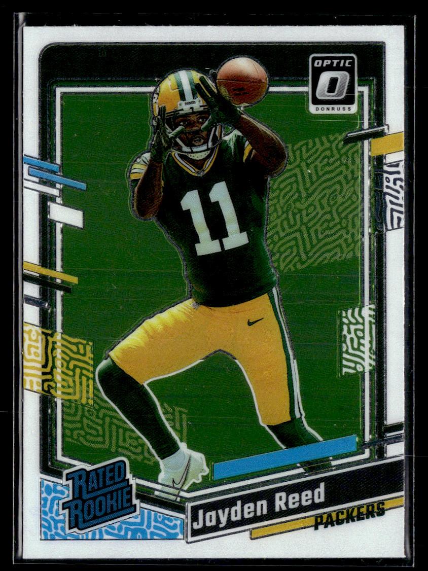 2023 Donruss Optic #239 Jayden Reed  Krazy King Collectibles LLC   