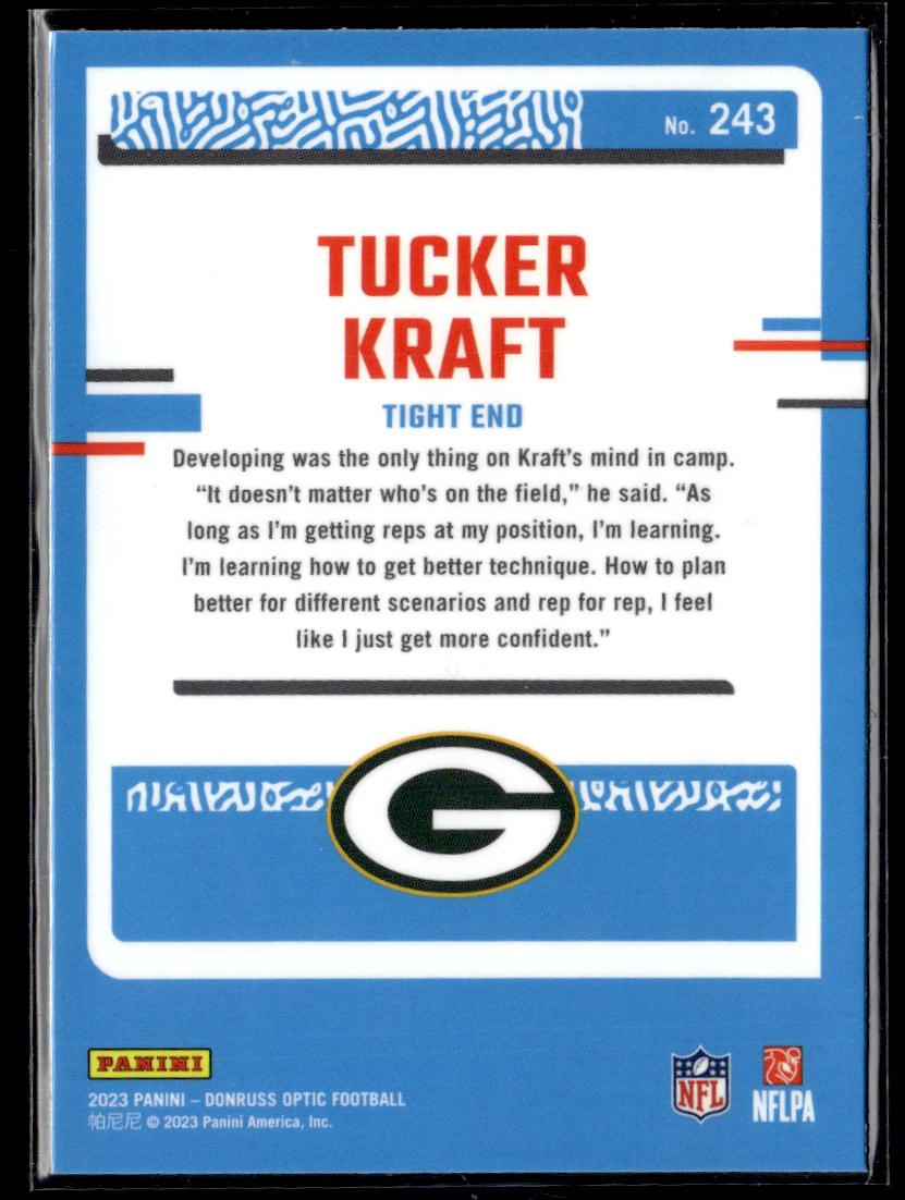 2023 Donruss Optic #243 Tucker Kraft  Krazy King Collectibles LLC   